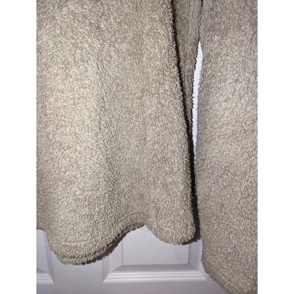 Patagonia Pullover 1/4 Zip Women's Large Beige Sherpa Fleece Los Gatos - Picture 12 of 14